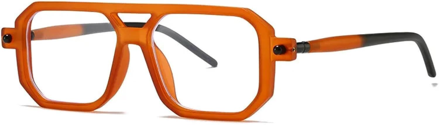 

Панк-солнцезащитные очки для мужчин, модные очки в крупной оправе, женские солнцезащитные очки в стиле ретро-винтаж, очки с защитой от УФ-излучения UV400 HHZZYVY, Orange