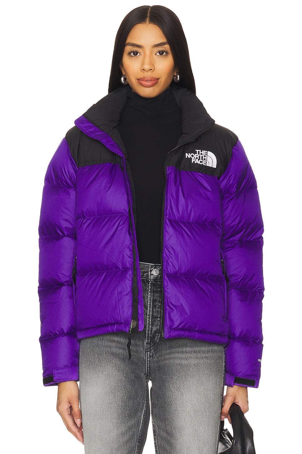 

1996 ретро куртка nuptse The North Face, фиолетовый