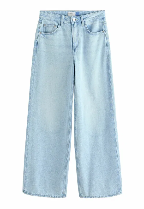 Джинсы Next Wide leg, цвет выбеленный синий