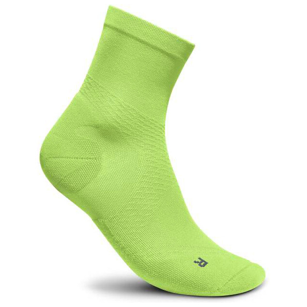 

Носки для бега Bauerfeind Sports Run Ultralight Mid Cut Socks, цвет Lime Green