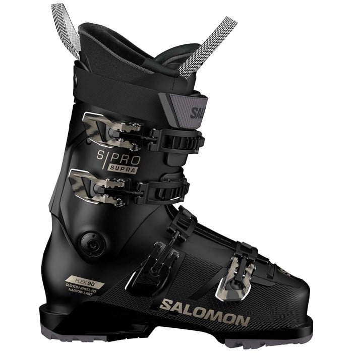 

Горнолыжные ботинки S/Pro supra 90 w gw - женские, 2025 Salomon, Black / Light Bronze Metallic / Black
