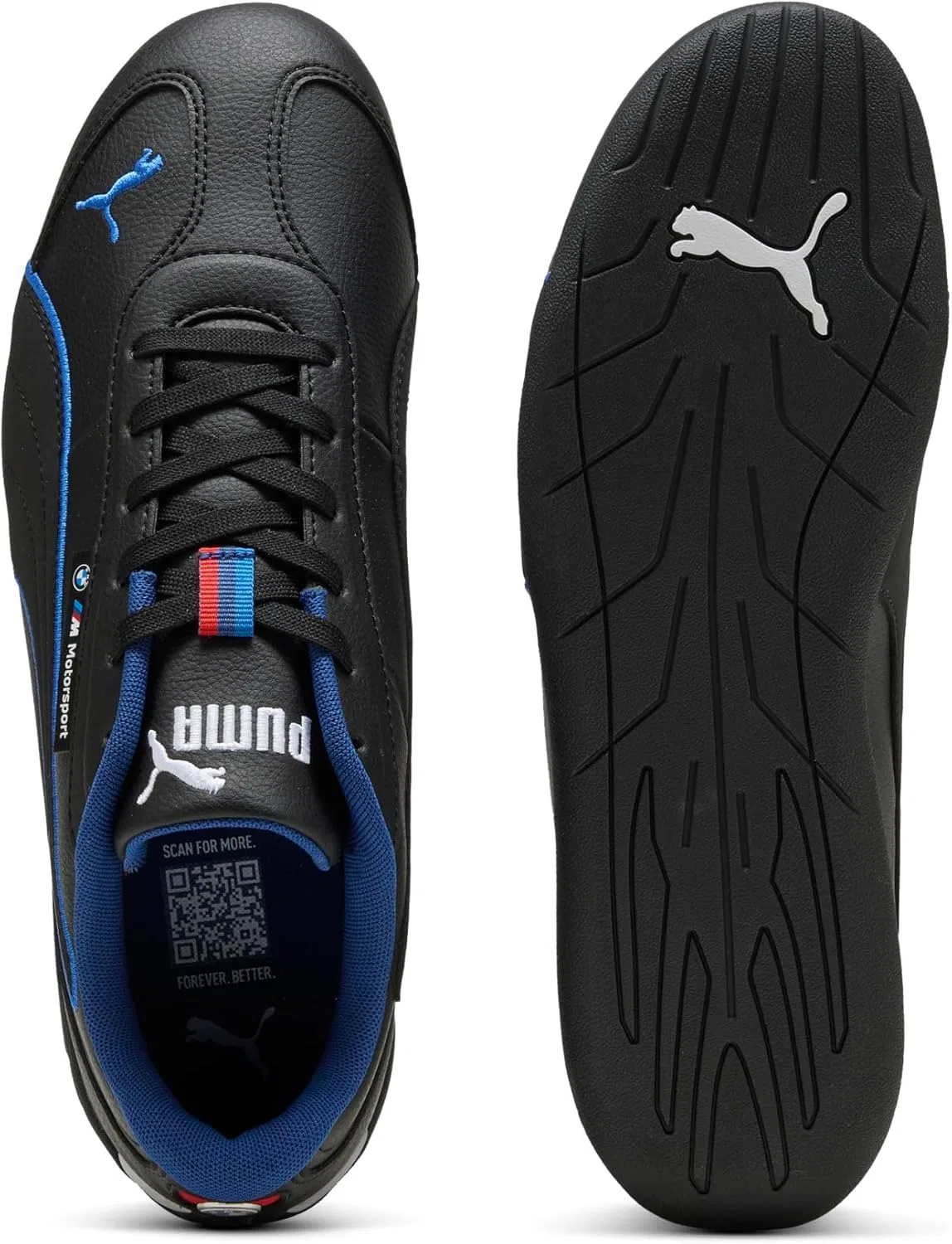 Мужские кроссовки Puma BMW M Motorsport Replicatch, Puma Black Cool Cobalt — фото 4