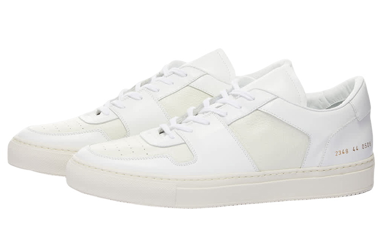 Низкие стильные скейтерские кроссовки мужские белые COMMON PROJECTS, Original Shoe Box Included — фото 4