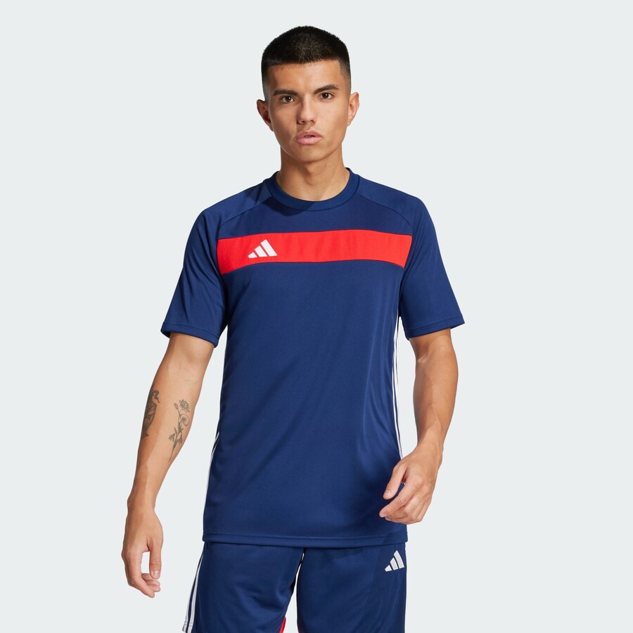 Спортивная футболка ADIDAS PERFORMANCE Performance Shirt Tiro 25 Essentials, темно-синий — фото 2
