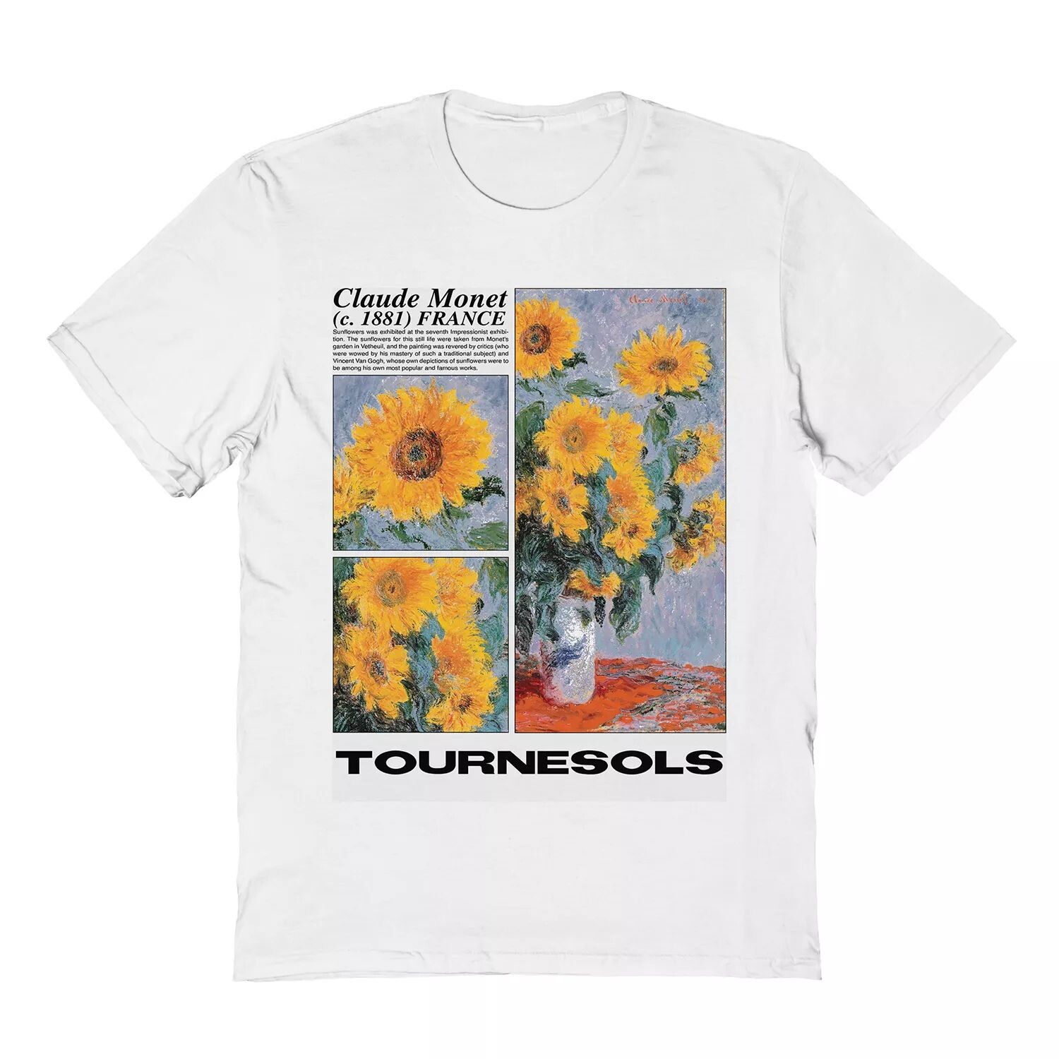

Мужская футболка Monet Tournesols Licensed Character