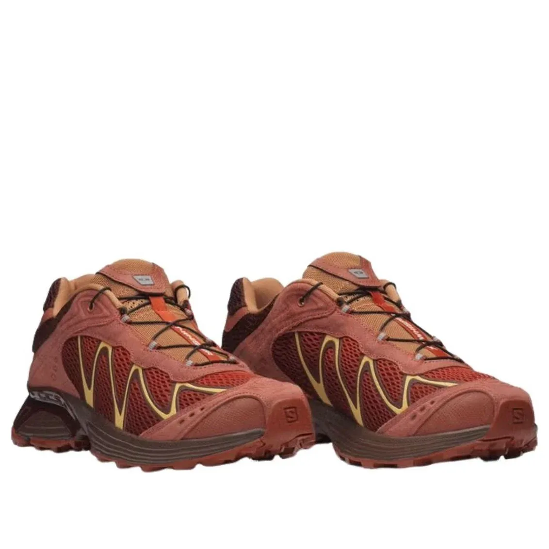 Кроссовки SALOMON XT-Whisper Red Ashes 'Pecan Brown Chili' — фото 3