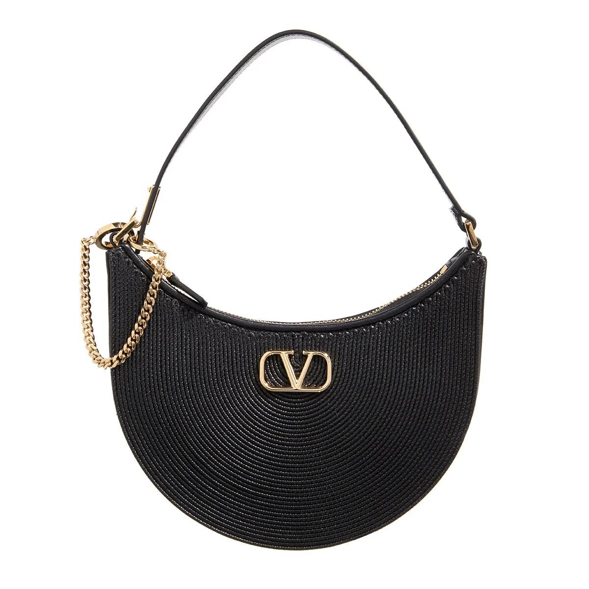 

Мини сумка с логотипом и логотипом nero Valentino Garavani, черный
