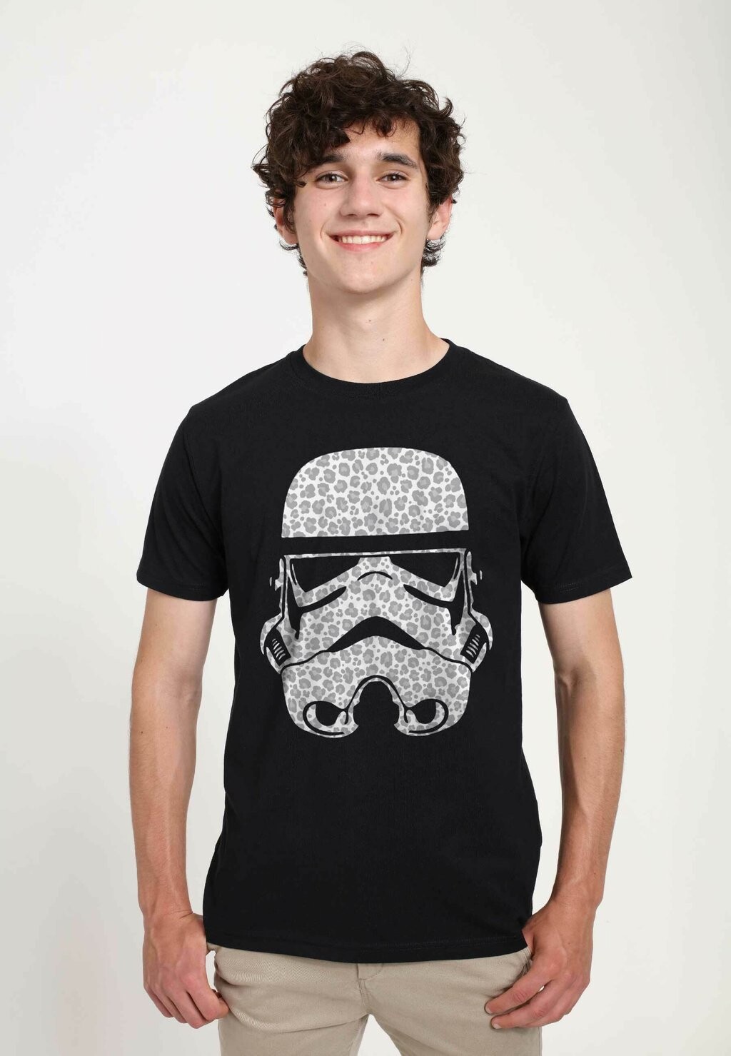 

Футболка с принтом STAR WARS: CLASSIC LEOPARD TROOPER UNISEX Star Wars, черный