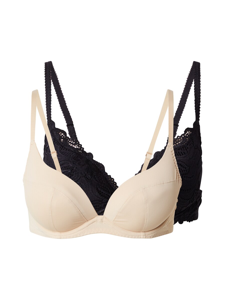

Бюстгальтер-футболка Dorina, цвет Light beige/Black
