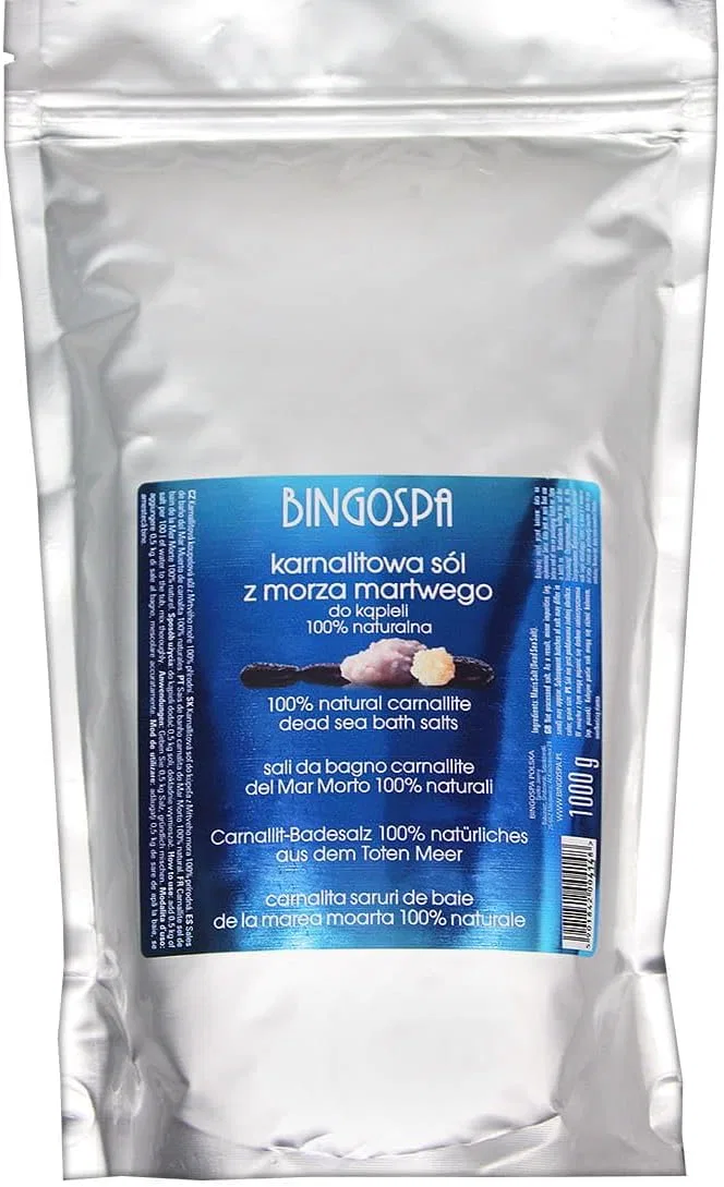 Соль для ванн Carnallite Dead Sea от BINGOSPA, 1 кг Bingospa