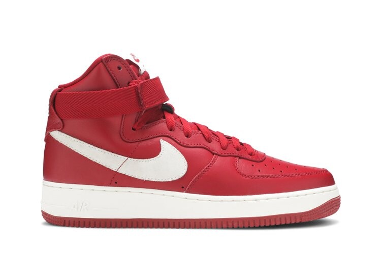 

Кроссовки Nike Air Force 1 High 'NAI-KE', красный, Красный;коричневый, Кроссовки Nike Air Force 1 High 'NAI-KE', красный