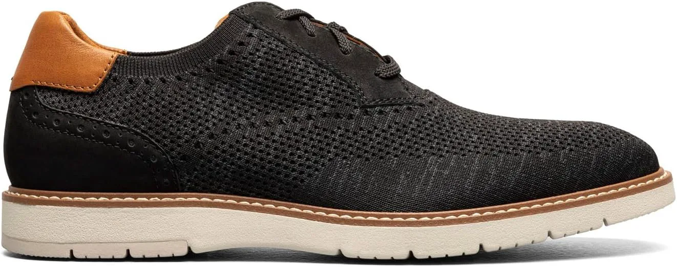 Florsheim Vibe вязаные оксфорды с простым носком для мужчин, черный — фото 3