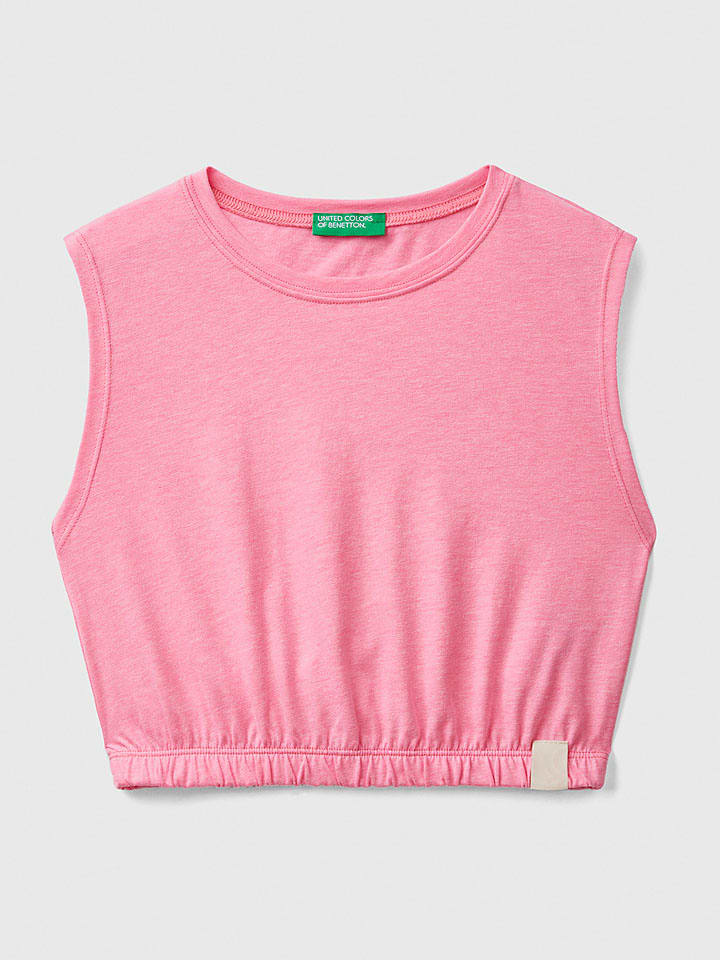 

Топ Benetton, розовый