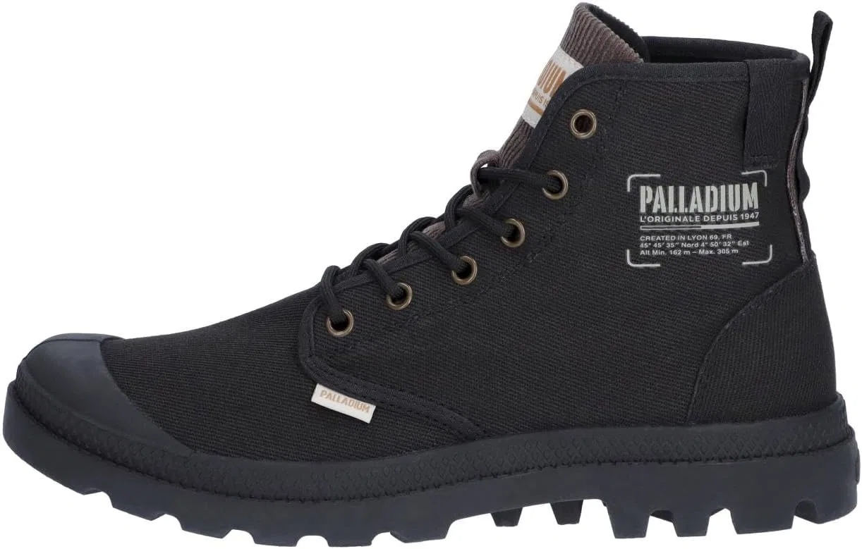 Ботинки унисекс Palladium Pampa Michigan, Black — фото 2