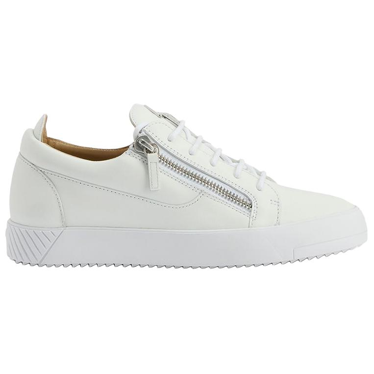 Кроссовки Frankie с кружевной шнуровкой и молнией Giuseppe Zanotti — фото 3