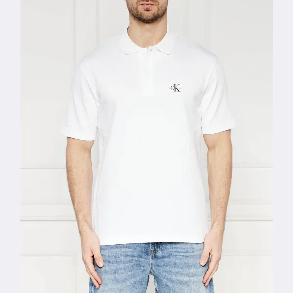 

Рубашка-Поло свободного кроя Calvin Klein, белый