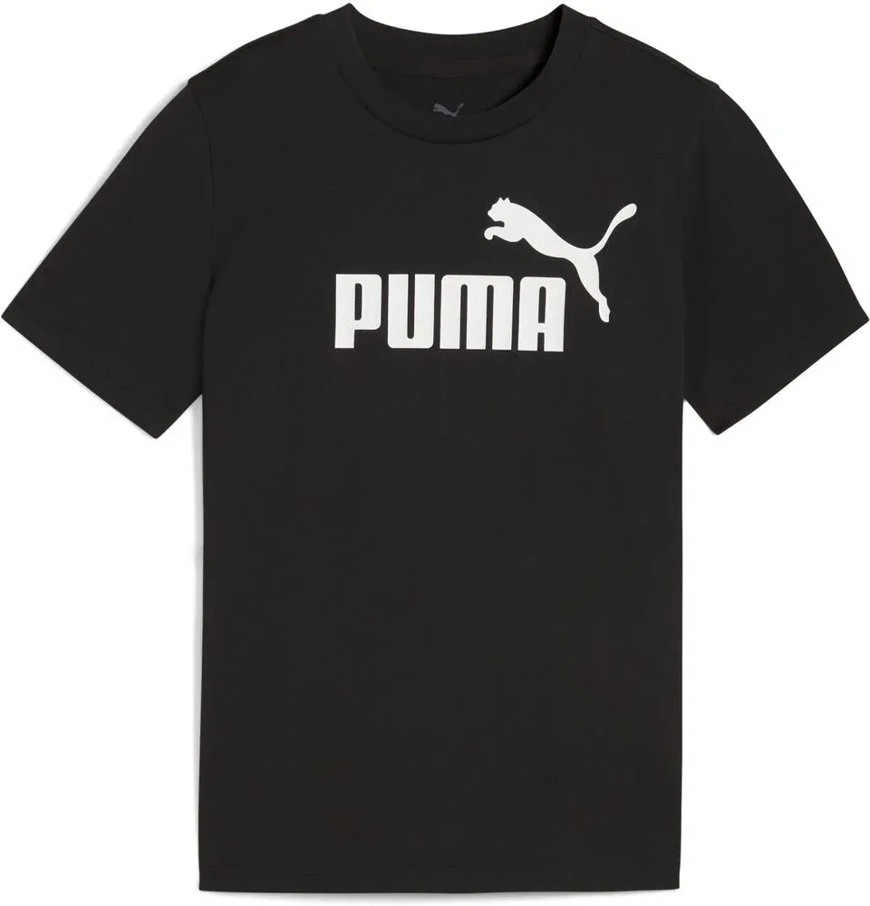 Футболка детская с логотипом Puma, черный