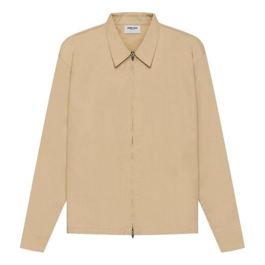

Куртка Fear of God Essentials SS21 Twill Jacket Khaki