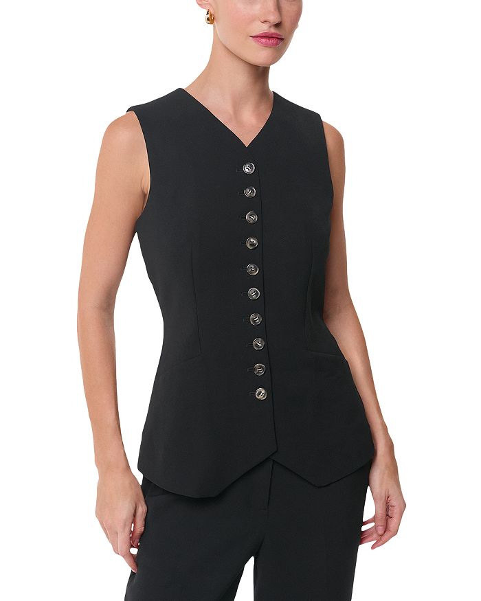 

Жилет из крепа Cora Whistles, черный