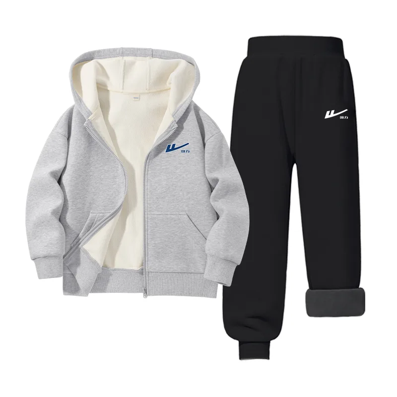 Детская повседневная спортивная одежда WARRIOR, Gray/H White Purple+H Silicone Return White K-Black/H Silicone Return White K — фото 3
