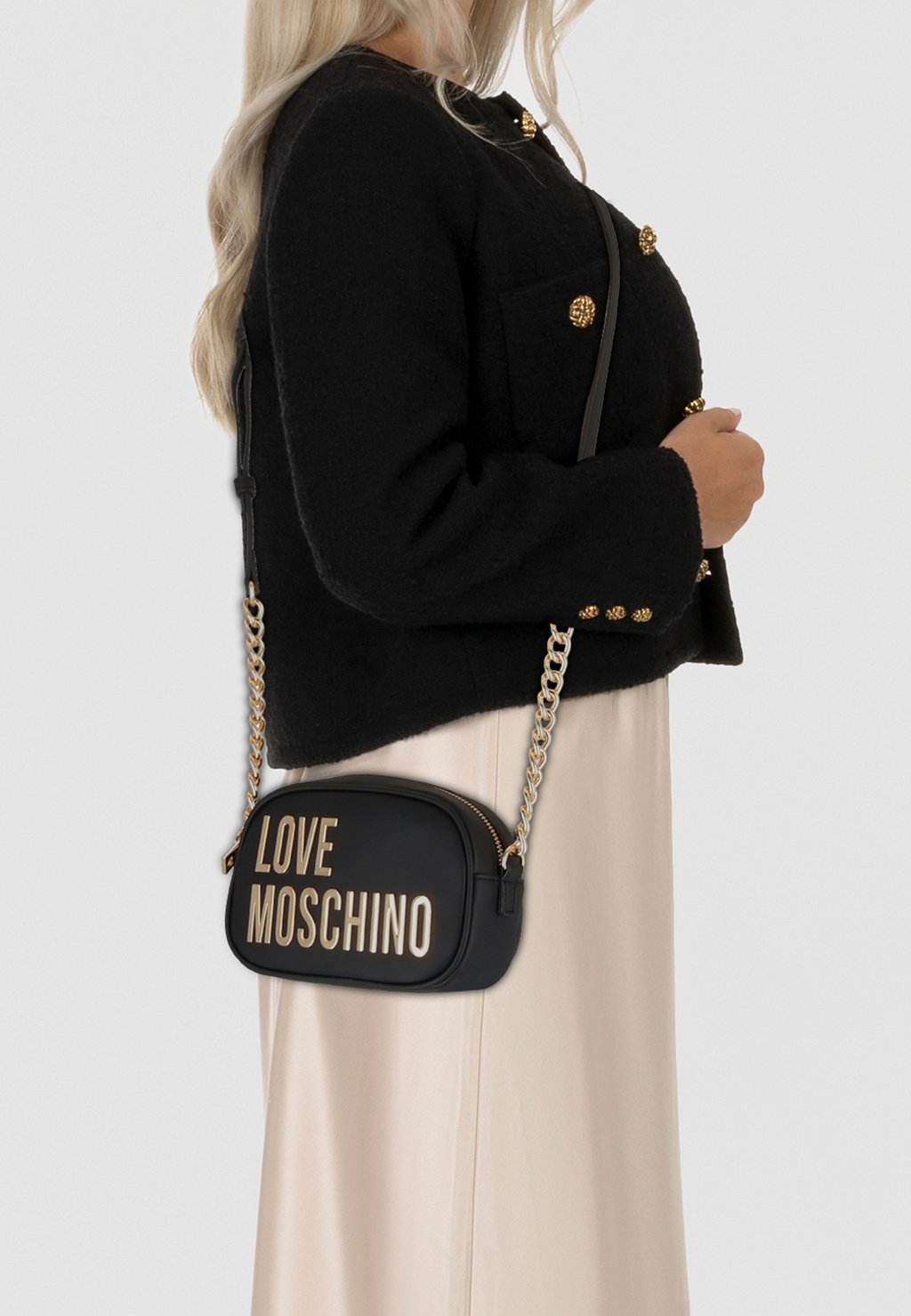

Сумка через плечо BOLD MINI Love Moschino, черный