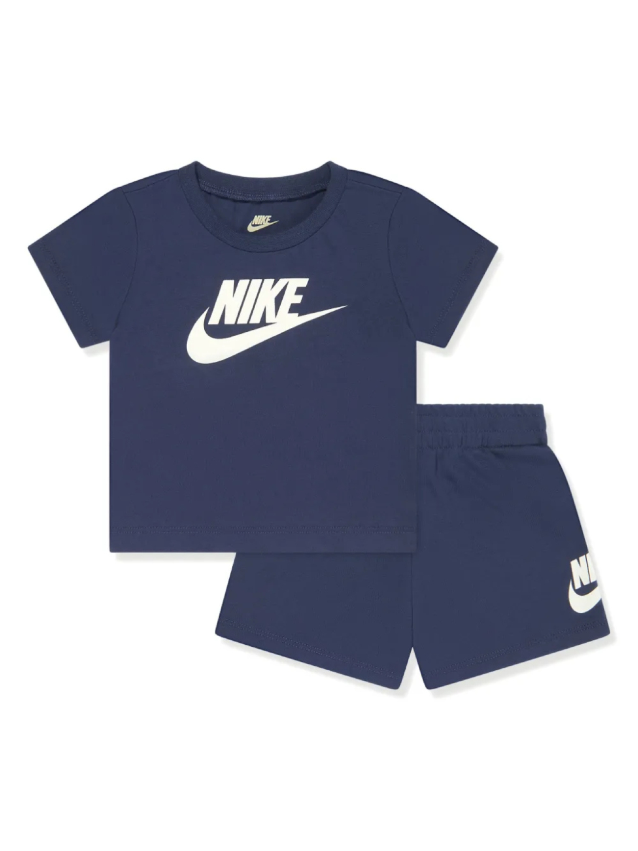 

Nike Kids спортивный костюм с логотипом Swoosh, синий