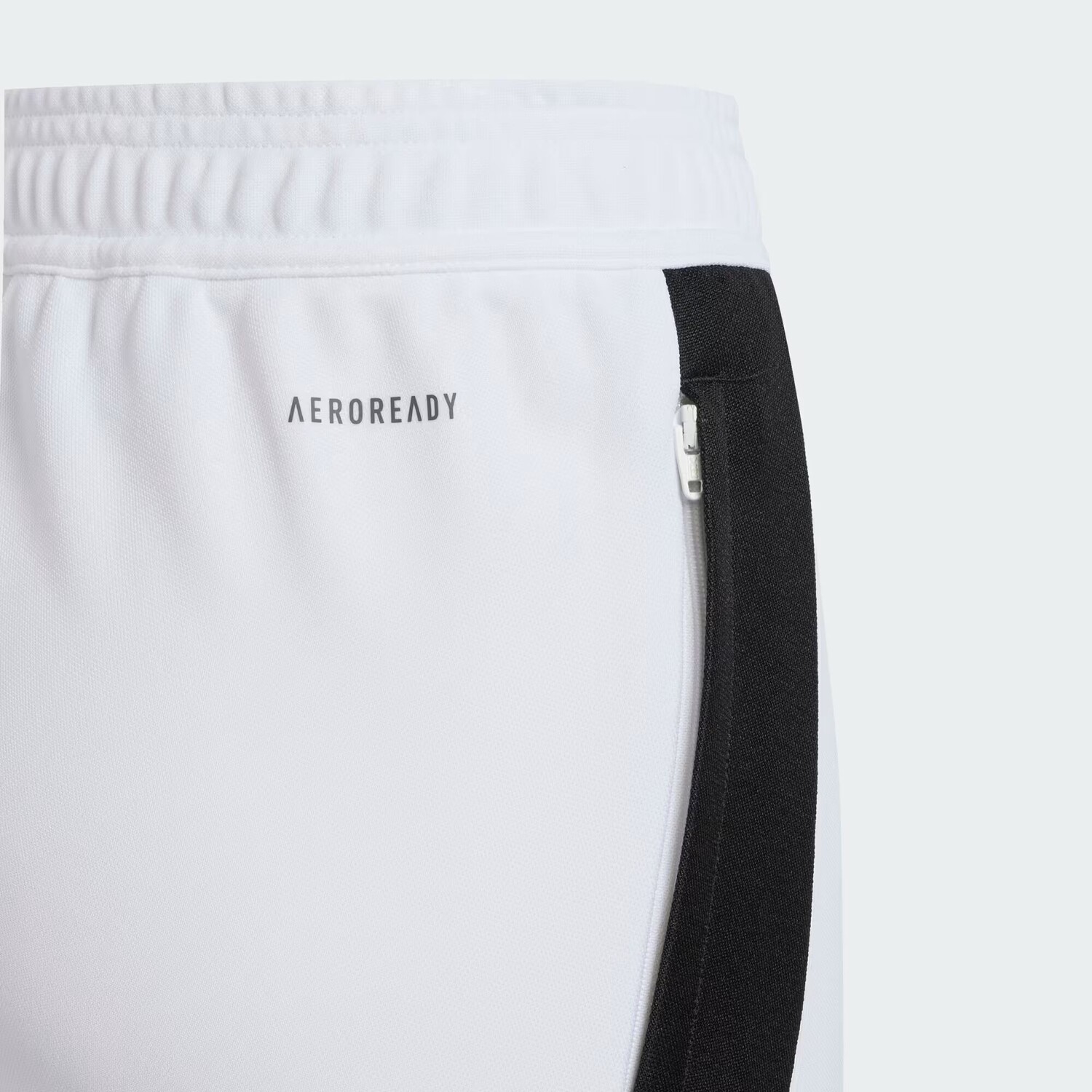 Детские тренировочные брюки Tiro 24 Adidas, цвет White/Black — фото 4