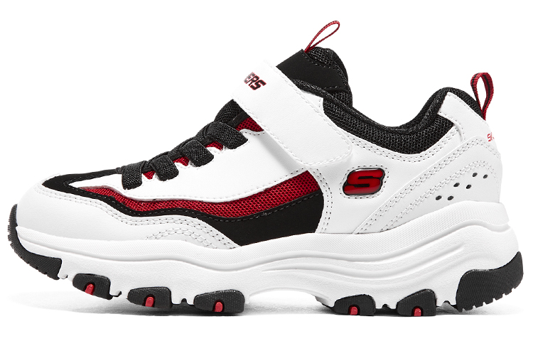 

Детские повседневные кроссовки Skechers I Conik Kids Lifestyle черно-красные для подростков