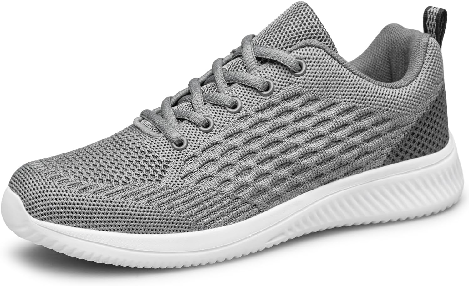 

Мужские прогулочные туфли, противоскользящие кроссовки для бега, легкие дышащие теннисные кроссовки для тренировок и спорта Amansse, серый