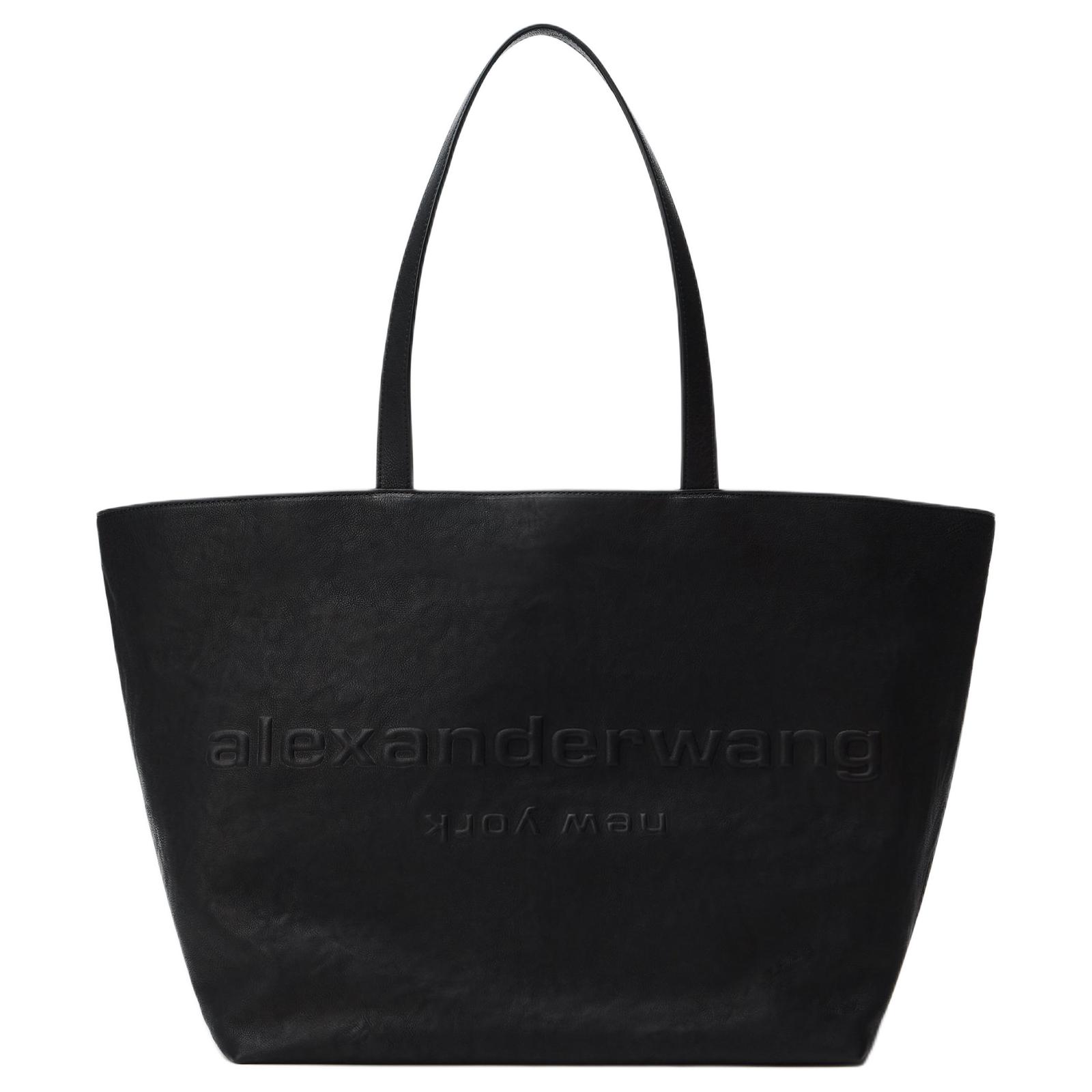 

Сумка-шоппер с тисненым логотипом Alexander Wang, basic set (bag+dust bag)
