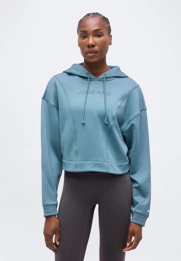 Толстовка Nike Performance, минеральный сланец/белый