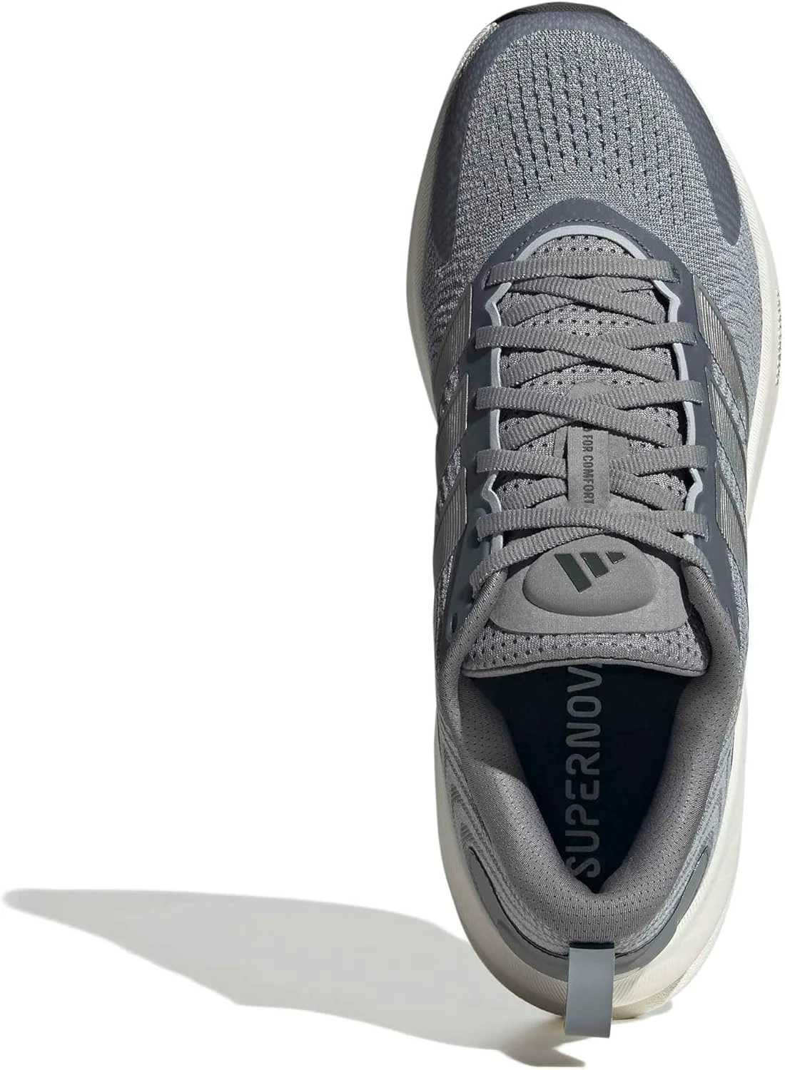 Мужские кроссовки для бега Adidas Supernova Ease 2, серый/серебристый — фото 2