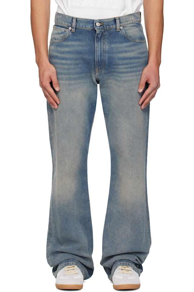 

Mm6 Maison Margiela Синие джинсы с пятью карманами