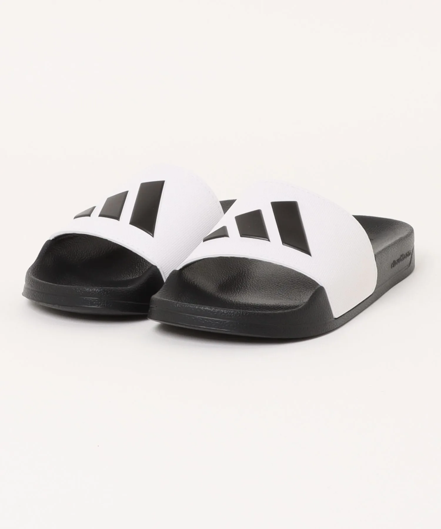 Мужские спортивные сандалии ADILETTE SHOWER U adidas белые с черным