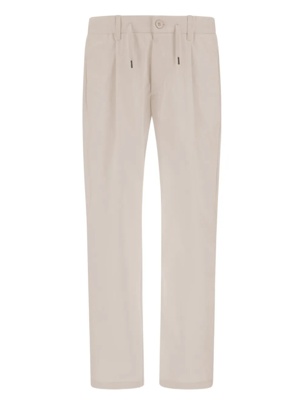 

Брюки с отделкой складками Herno, нейтральный