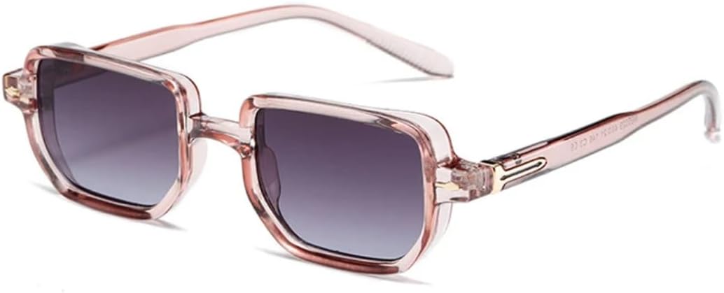 

Солнцезащитные очки с защитой UV400 | Линзы Rivets Punk с градиентом | Для женщин и мужчин | Для занятий спортом на открытом воздухе и вождения DSVIGF, Pink Gray Gradient