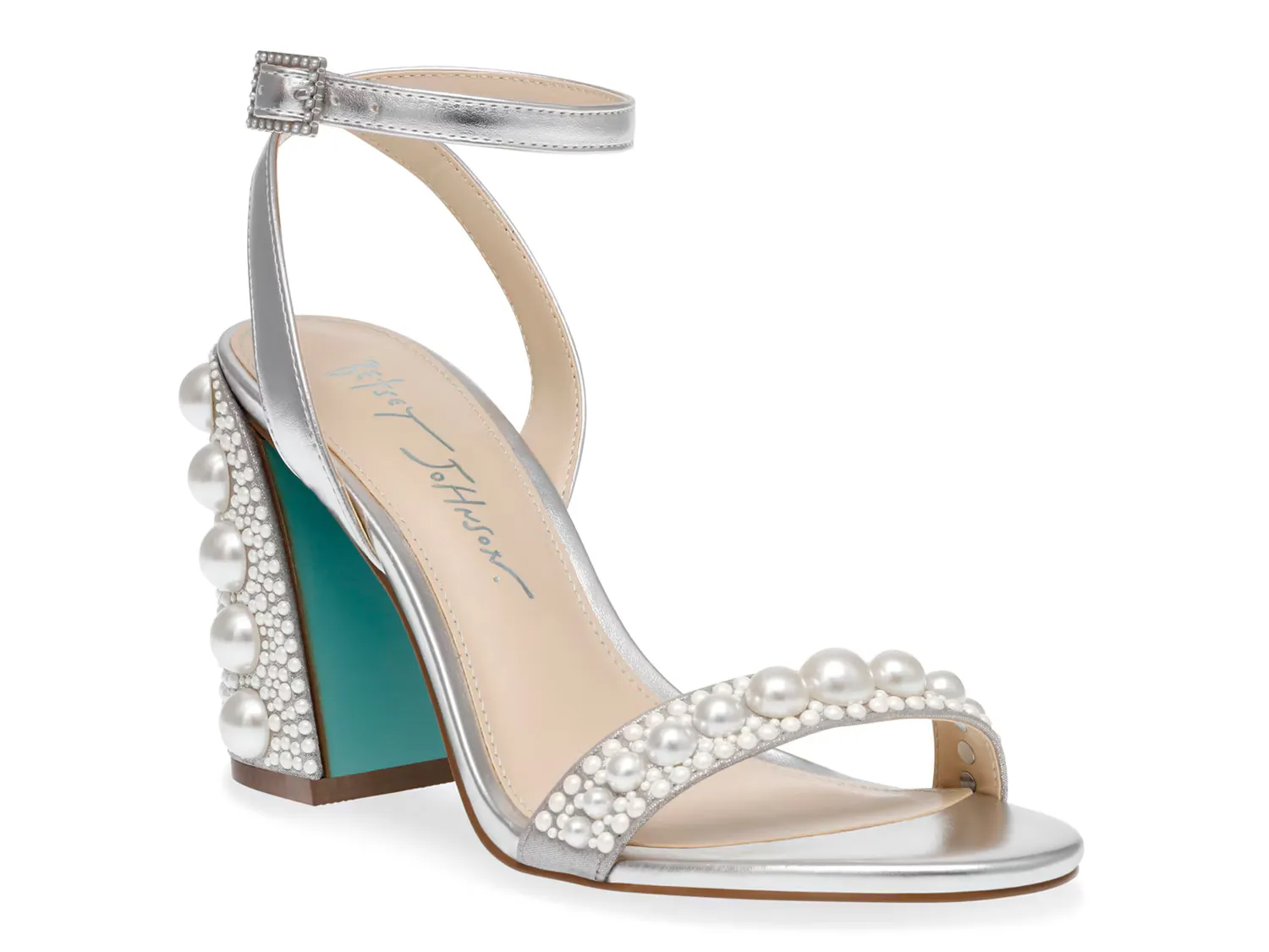 

Сандалии Lexi Sandal Betsey Johnson, серебряный