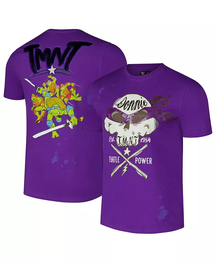 

Мужская фиолетовая футболка Teenage Mutant Ninja Turtles Turtle Power Freeze Max