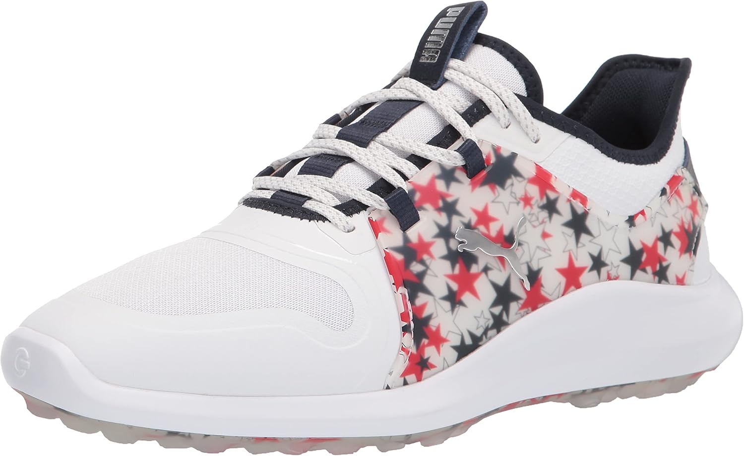 Мужские кроссовки Puma Ignite Fasten8 USA, белый/темно-синий/красный