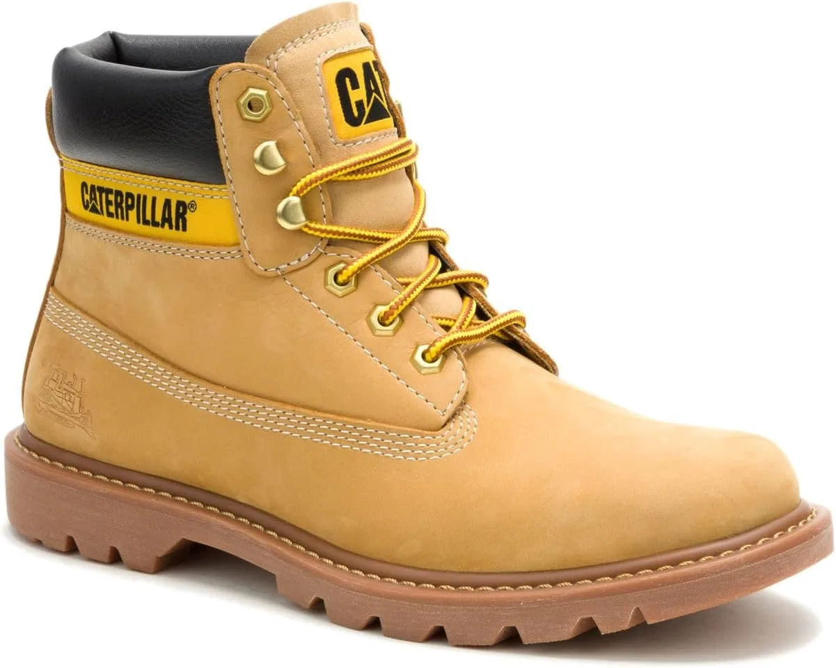 Мужские кожаные ботинки медового цвета для трактора Caterpillar Colorado 2.0, Honey