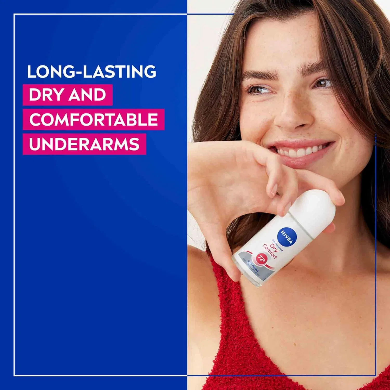 Шариковый антиперспирант Nivea Dry Confidence, 50 мл, 6 штук Nivea — фото 3