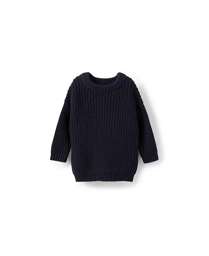 

Джемпер Connor с круглым вырезом для мальчиков COTTON ON, синий