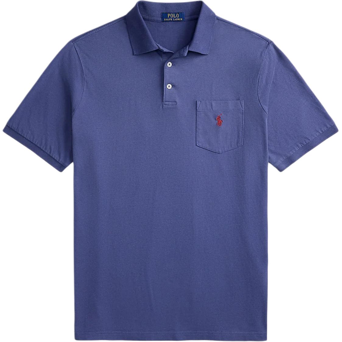 

Мужская поло Polo Ralph Lauren, голубой, Синий, Мужская поло Polo Ralph Lauren, голубой