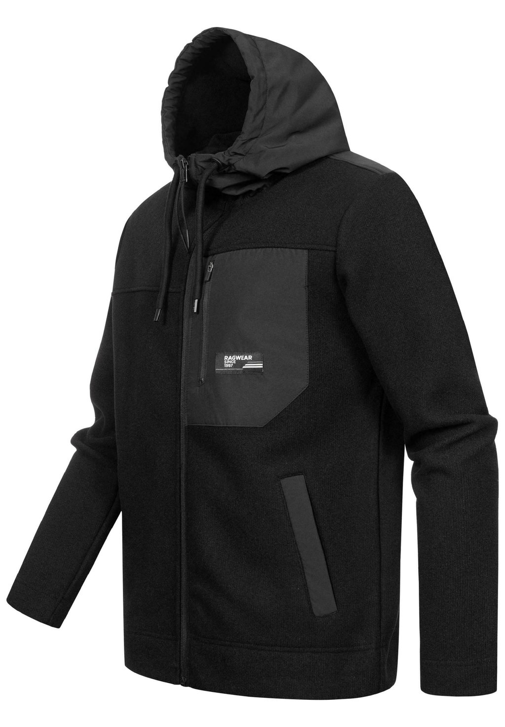 

Флисовая куртка BRODNEY Ragwear, черный