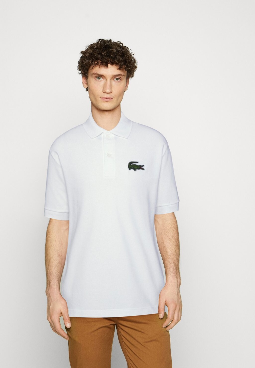 

Рубашка поло Lacoste, белый