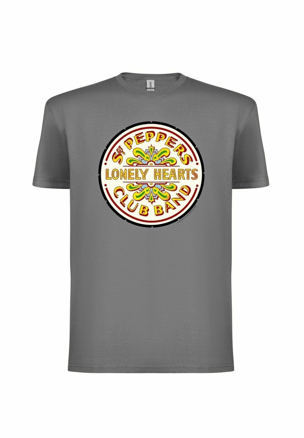 

Футболка с принтом BEATLES-LONELY HEARTS CLUB rockshirts, серый