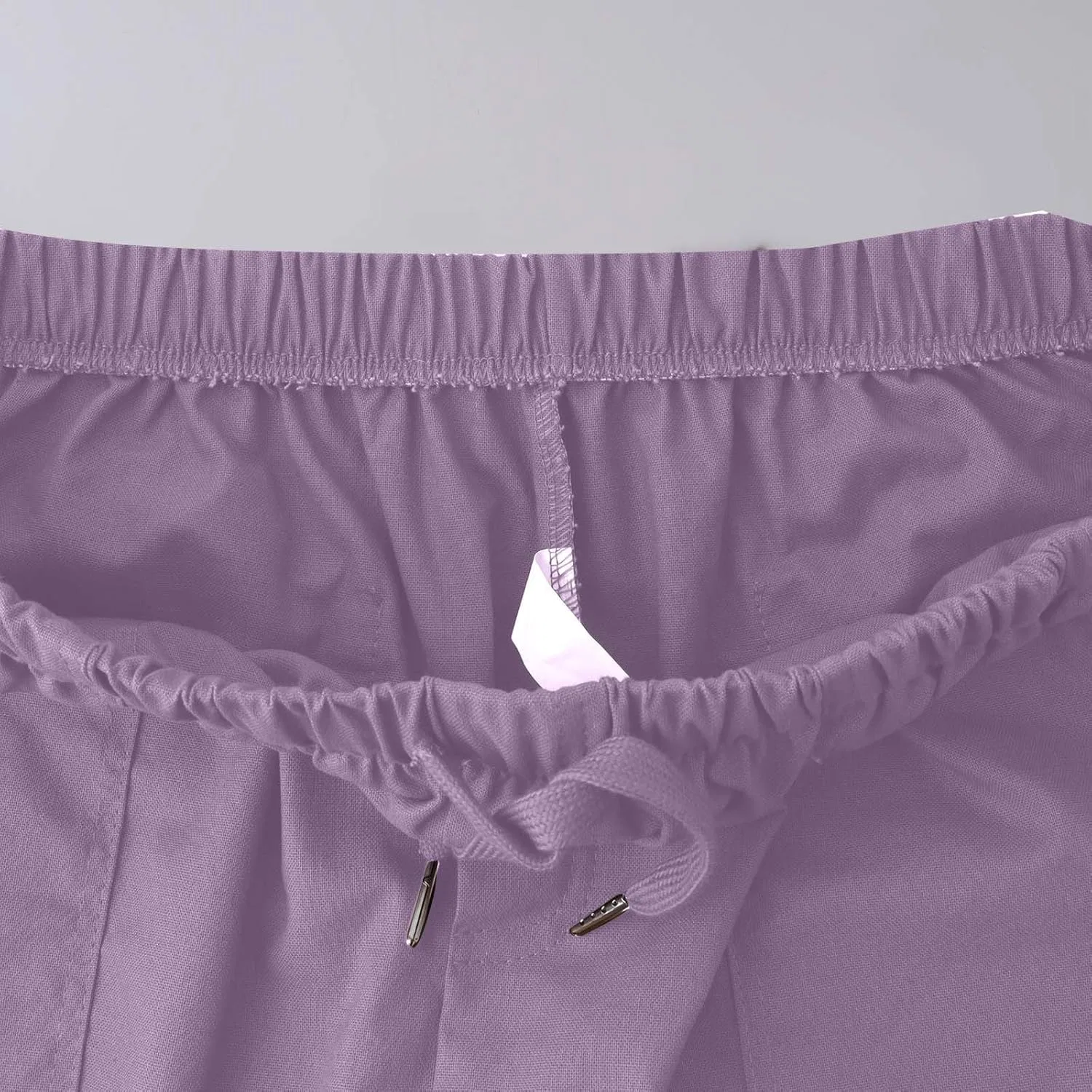 Шорты повседневные Athletic Casual Linen Shorts, Purple — фото 3