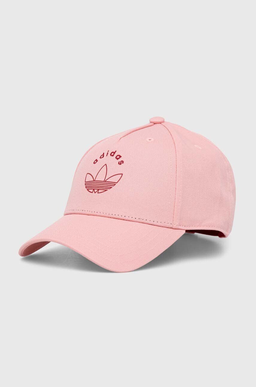 

БЕЙСБОЛКА adidas Originals хлопковая кепка, розовый