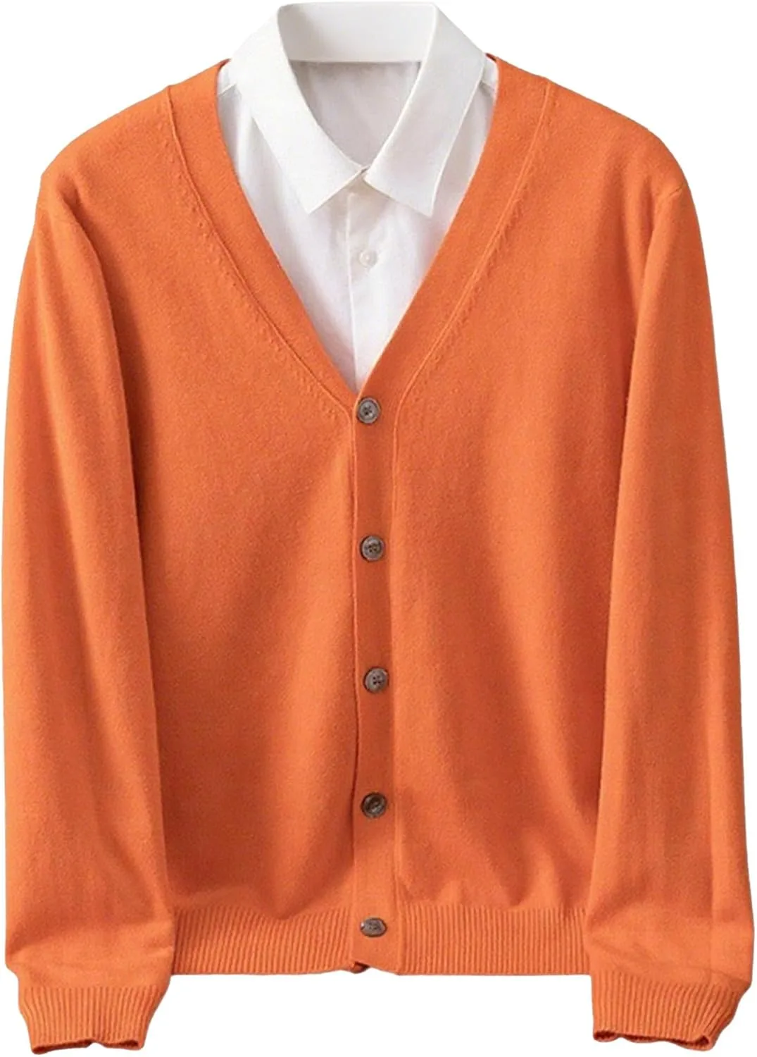 

Мужской кардиган V-образного выреза JEKE-DG