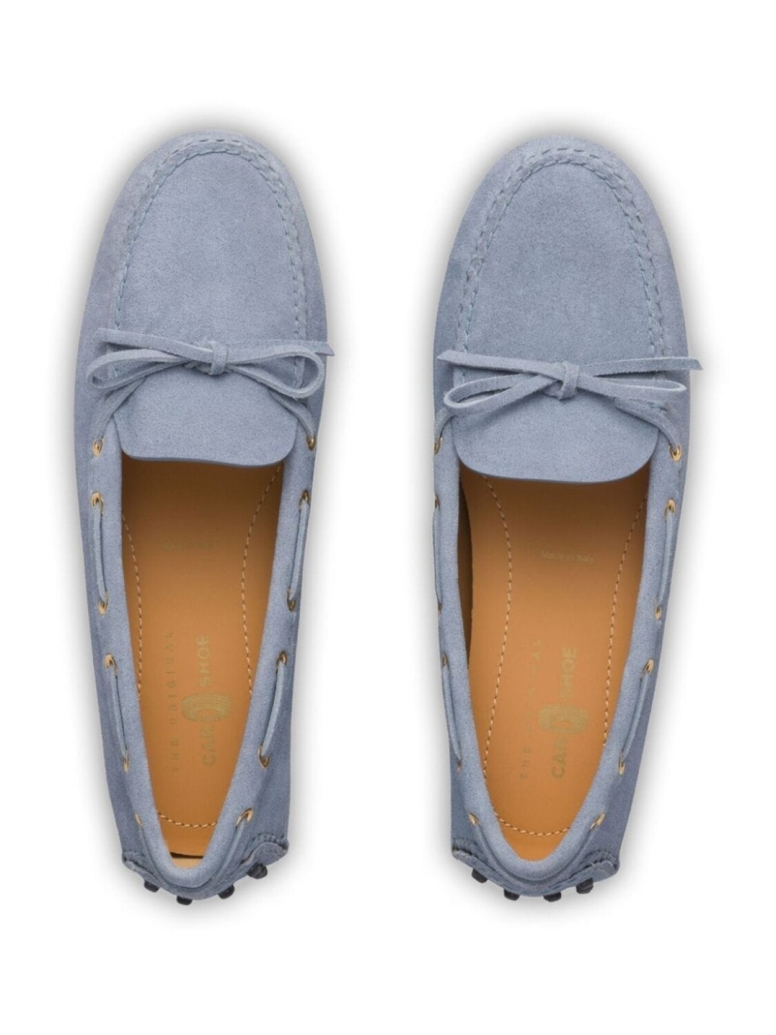 Car Shoe замшевые туфли для вождения, синий — фото 4